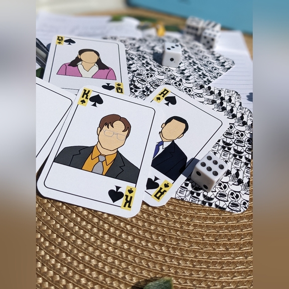 UNOFFICIAL The Office Playing Cards. Unique and perfect for fans! Made by me. - Picture 5 of 7